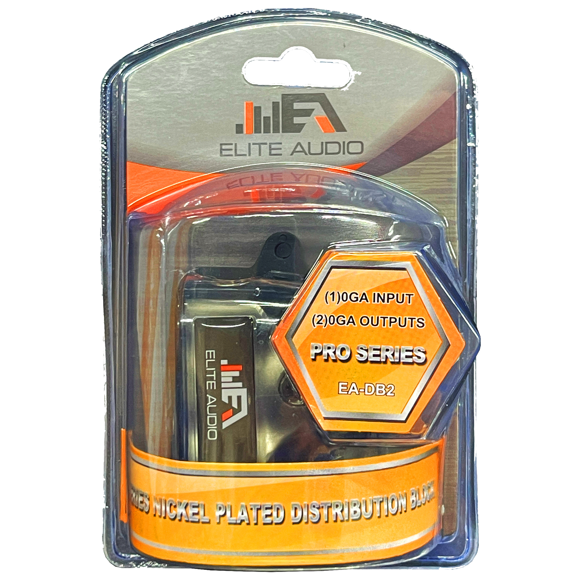 Elite Audio EA-DB2 Distribution Block 1-0GA IN / 2-4GA Out