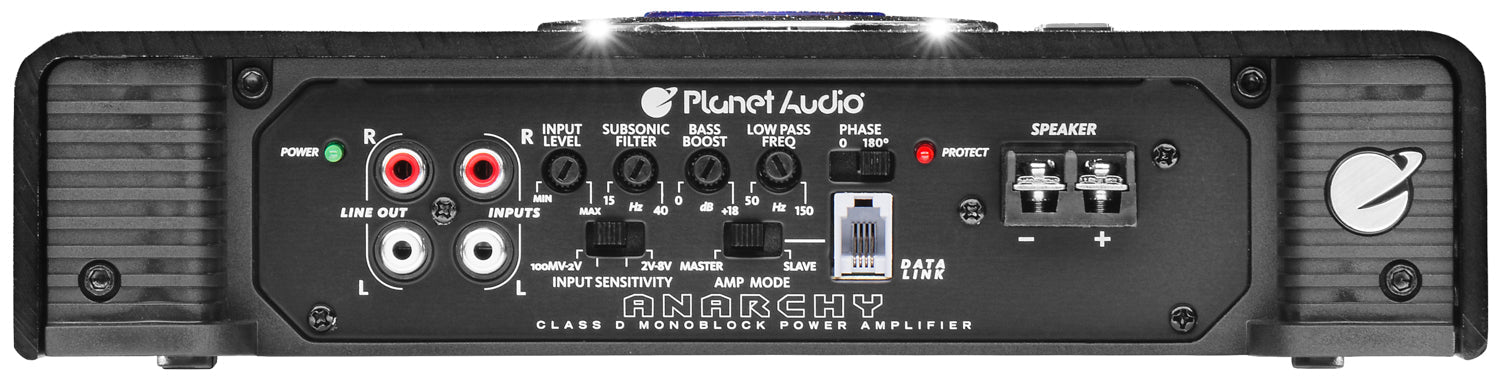 Planet Audio Anarchy AC3000.1M 3,000 Watt Amplifier
