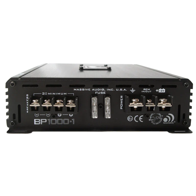 Massive Audio BP1000.1v2 1,000 Watt Monoblock Amplifier