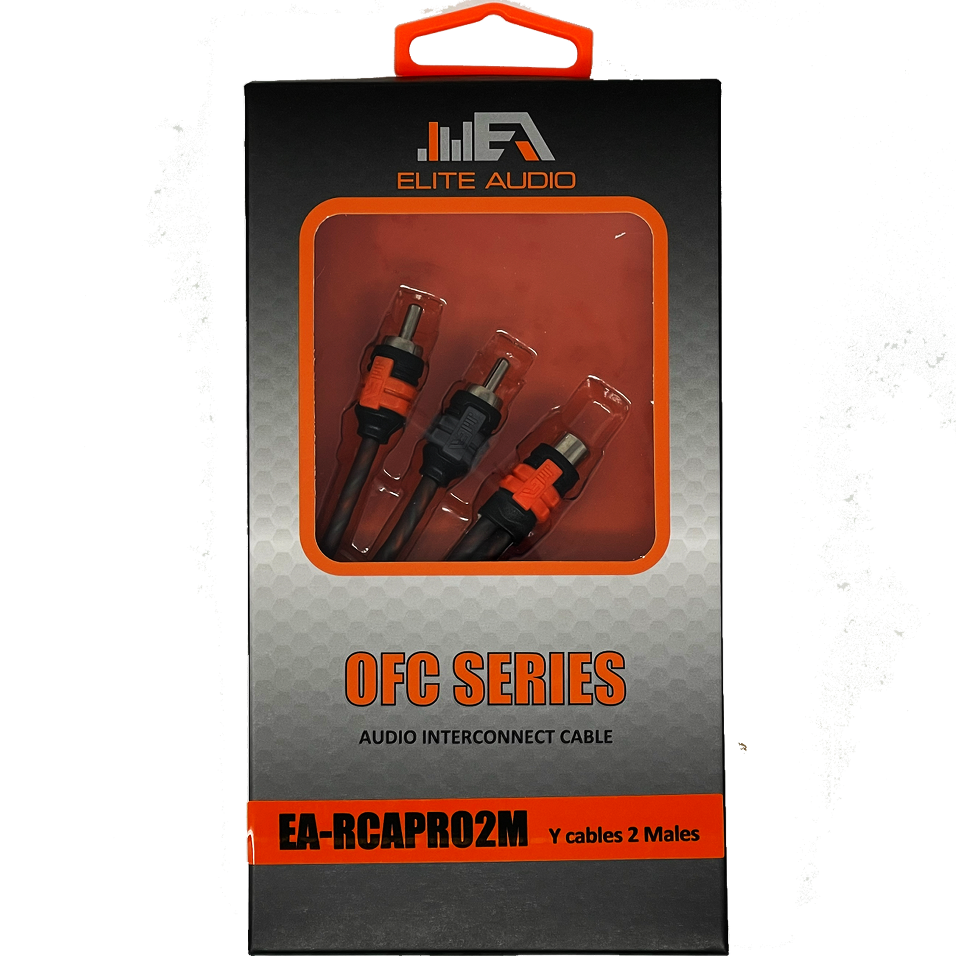 Elite Audio EA-RCAPRO2M Premium OFC Y-Splitter 1-Female / 2-Male