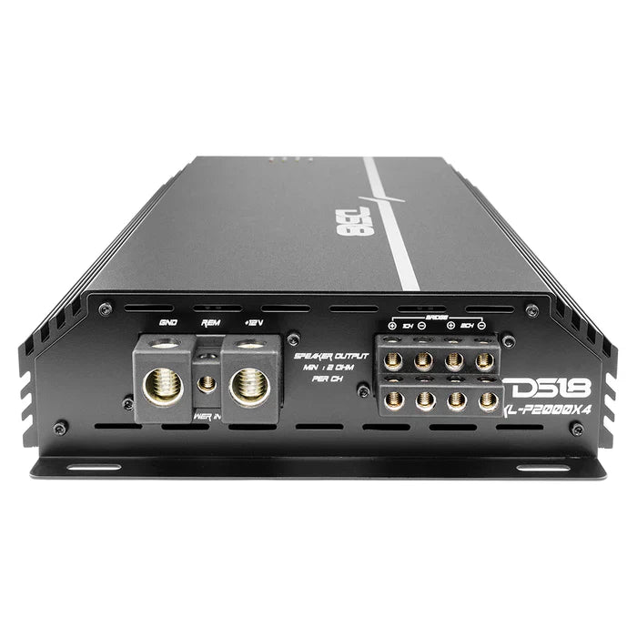 DS18 EXL-P2000X4 EXL Power 4-Channel Class A/B Amplifier 280 x 4 @ 4-Ohm Watts Rms  Made In Korea