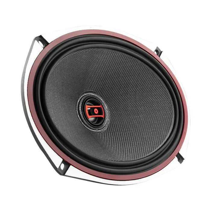 DS18 EXL-SQ6.9 EXL 6x9" 2-Way Coaxial Speaker with Fiber Glass Cone 560 Watts 3-Ohm