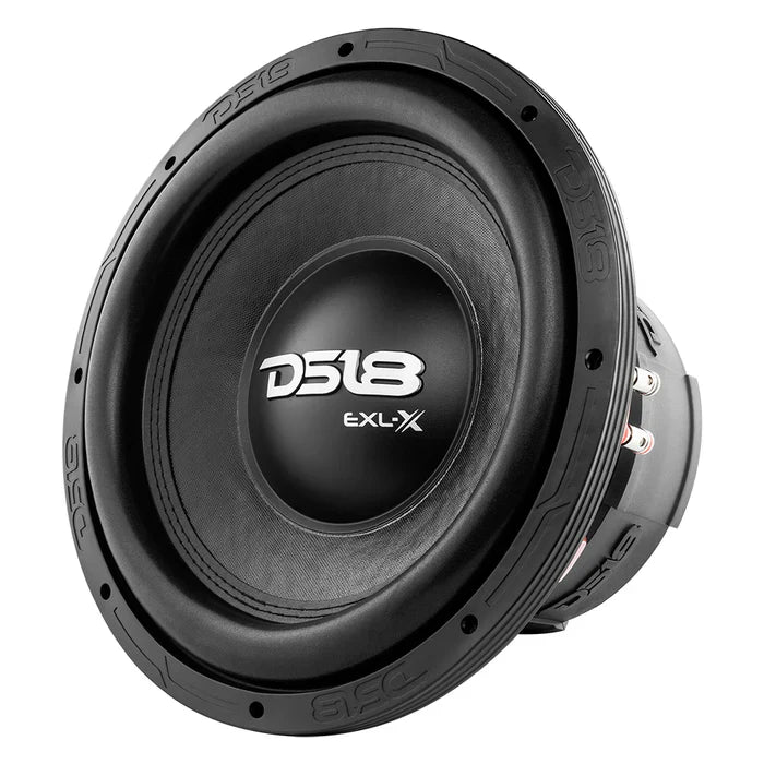 DS18 EXL-X12.4D EXL-X 12" Subwoofer 2500 Watts Dvc 4-Ohms