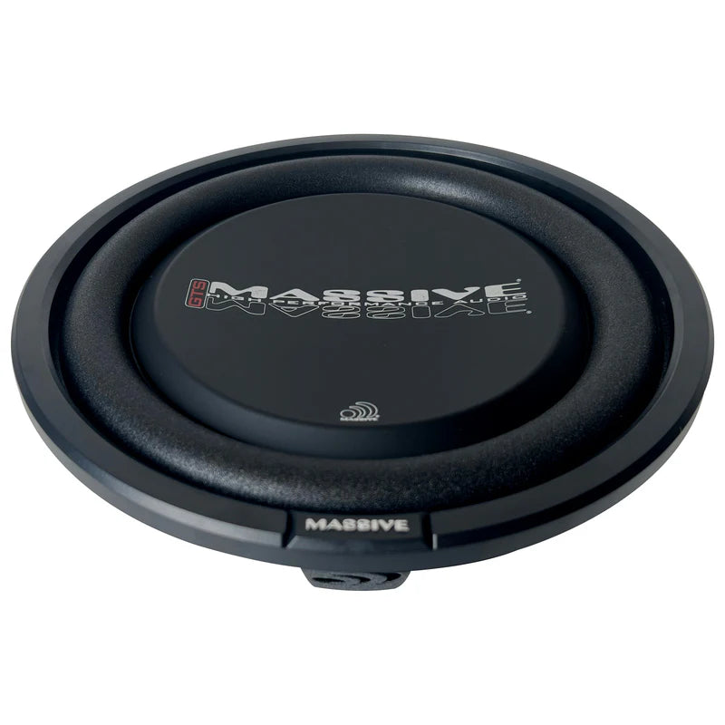 Massive Audio GTS Series 10" Shallow Subwoofer Dual 4 Ohm