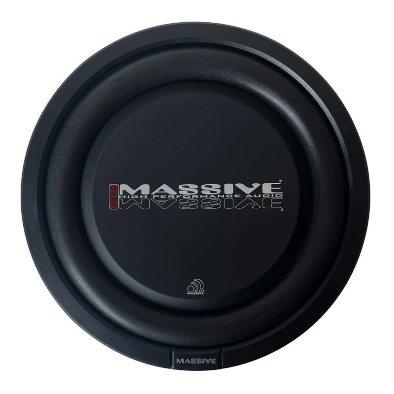 Massive Audio GTS Series 12" Shallow Subwoofer Dual 4 Ohm