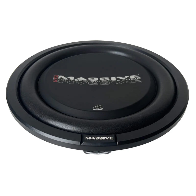 Massive Audio GTS Series 12" Shallow Subwoofer Dual 4 Ohm