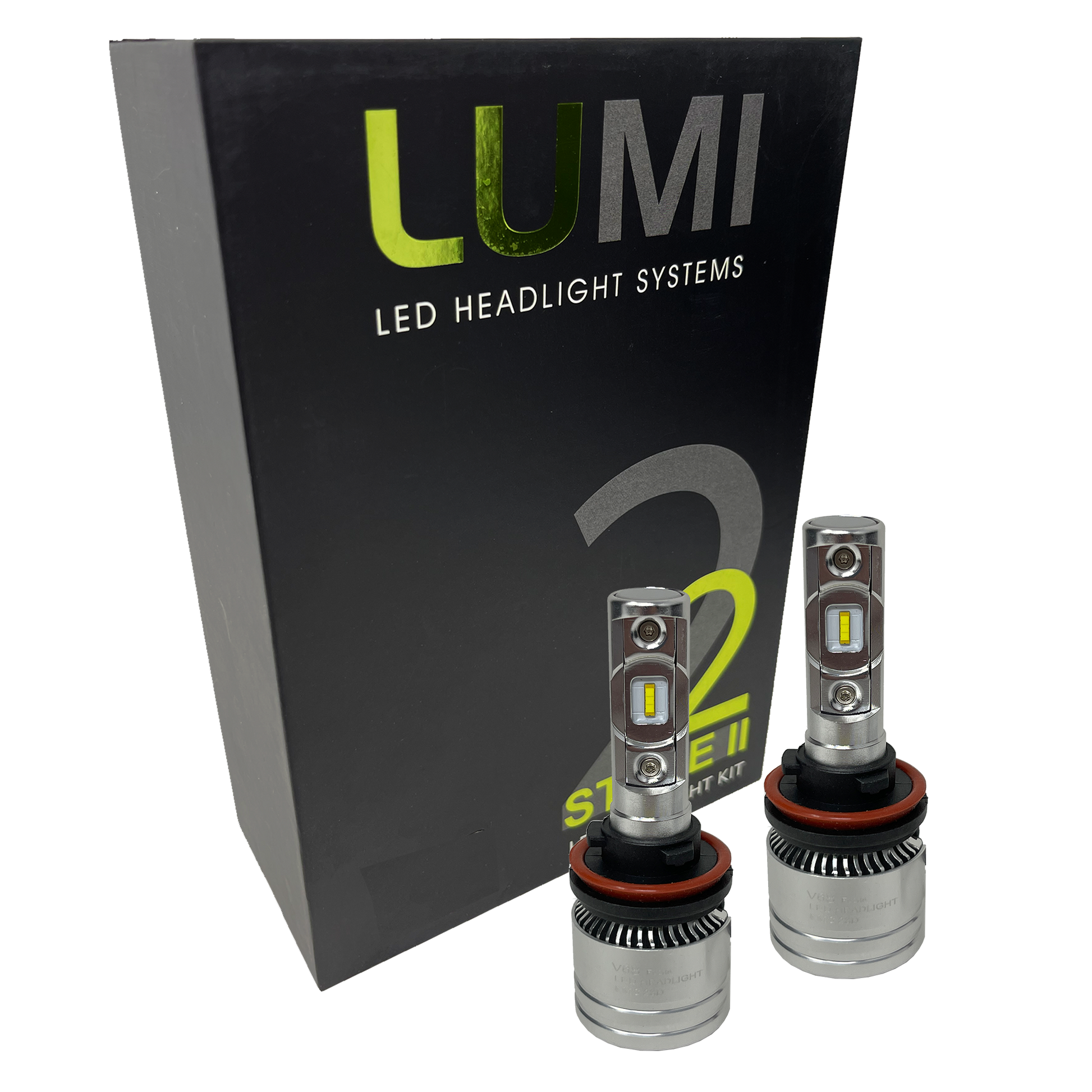 LUMI Stage 2 H11 LED Headlight Bulbs
