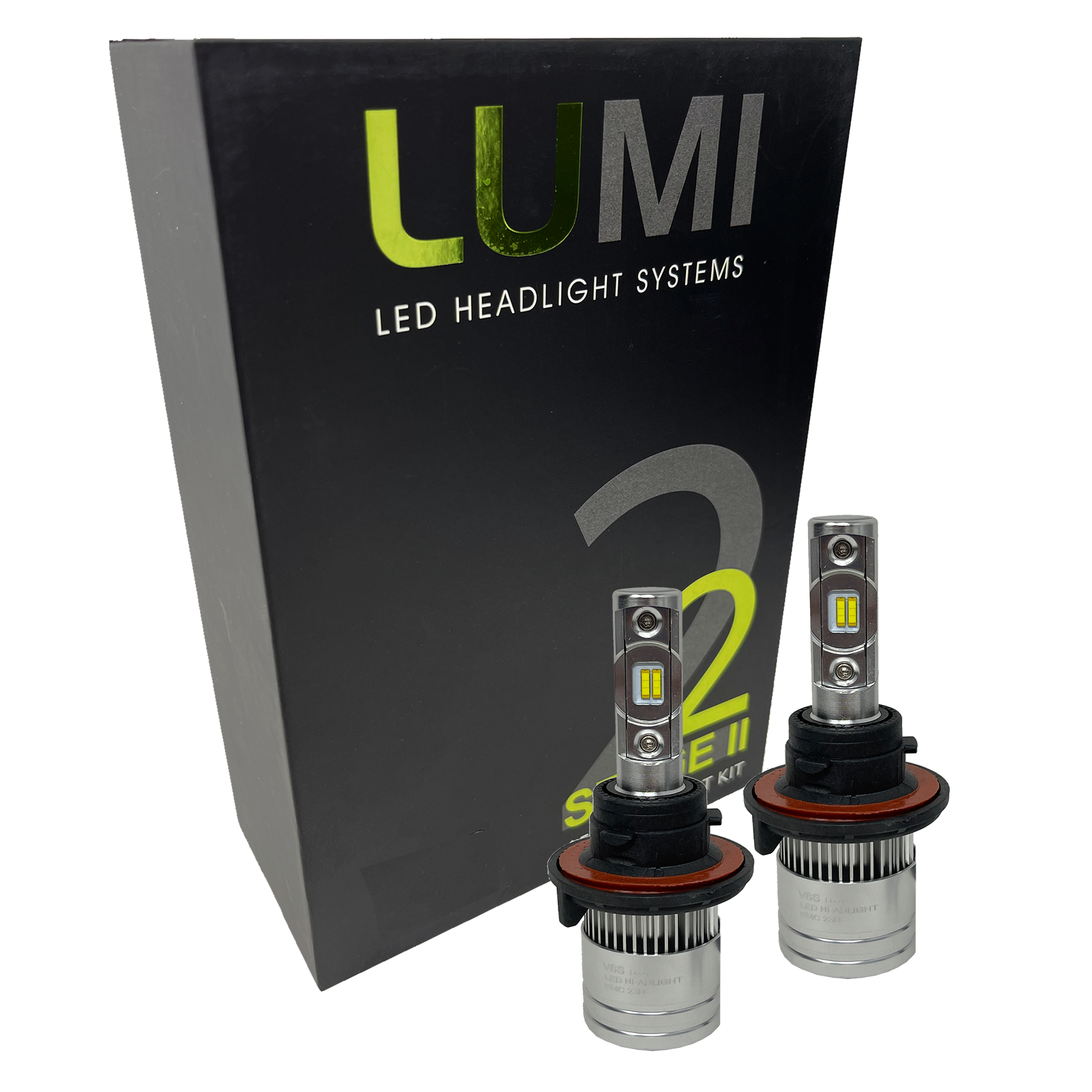 LUMI Stage 2 H13 LED Headlight Bulbs
