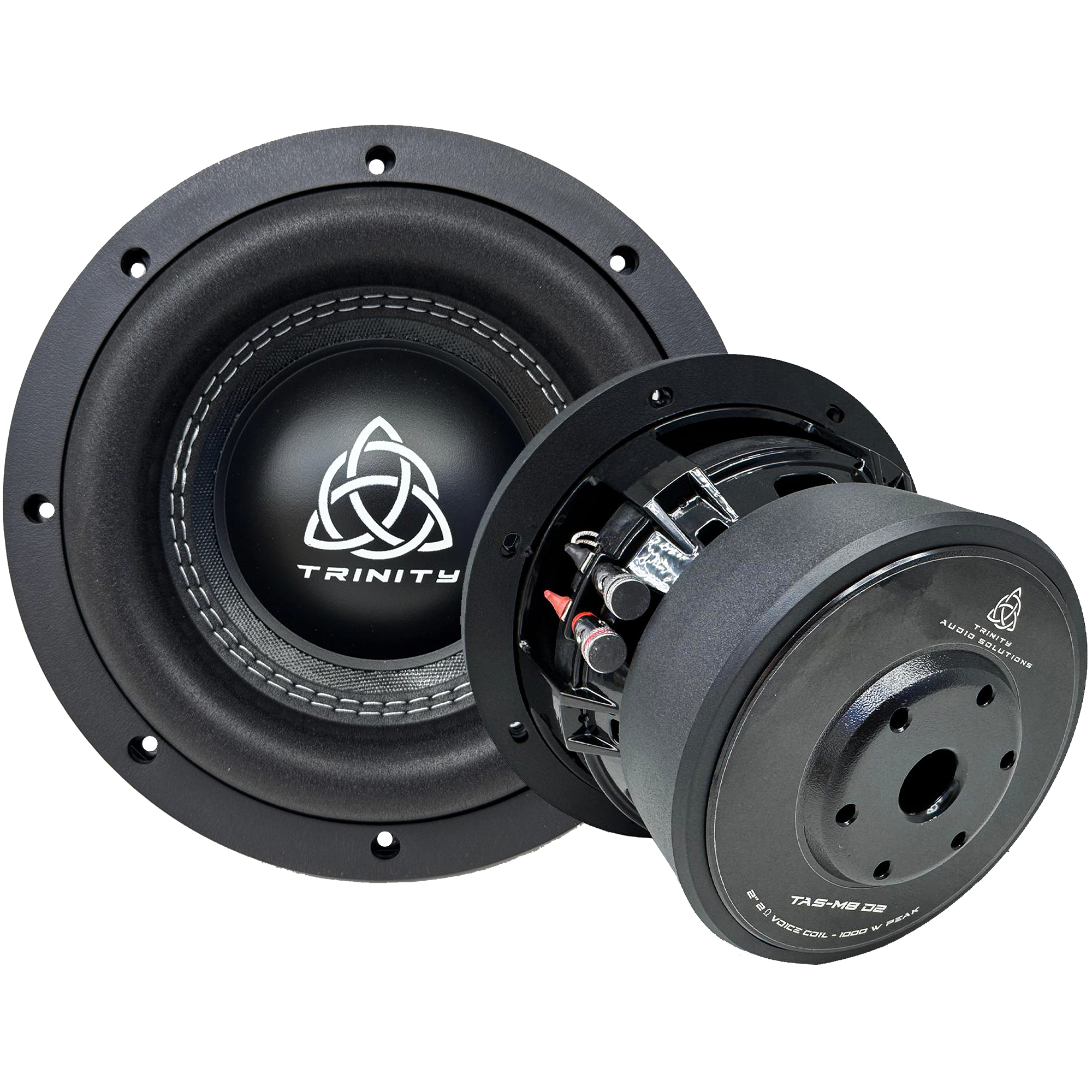 Trinity Dual 8" M Series Bass Package with Trinity 1,000 Watt Amplifier
