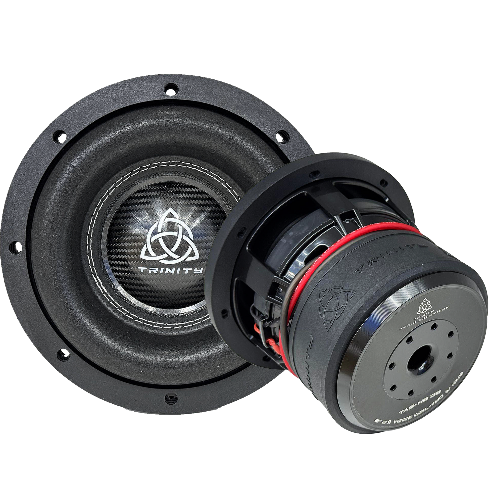 Trinity Dual 8" H Series Bass Package with Trinity 2,000 Watt Amplifier