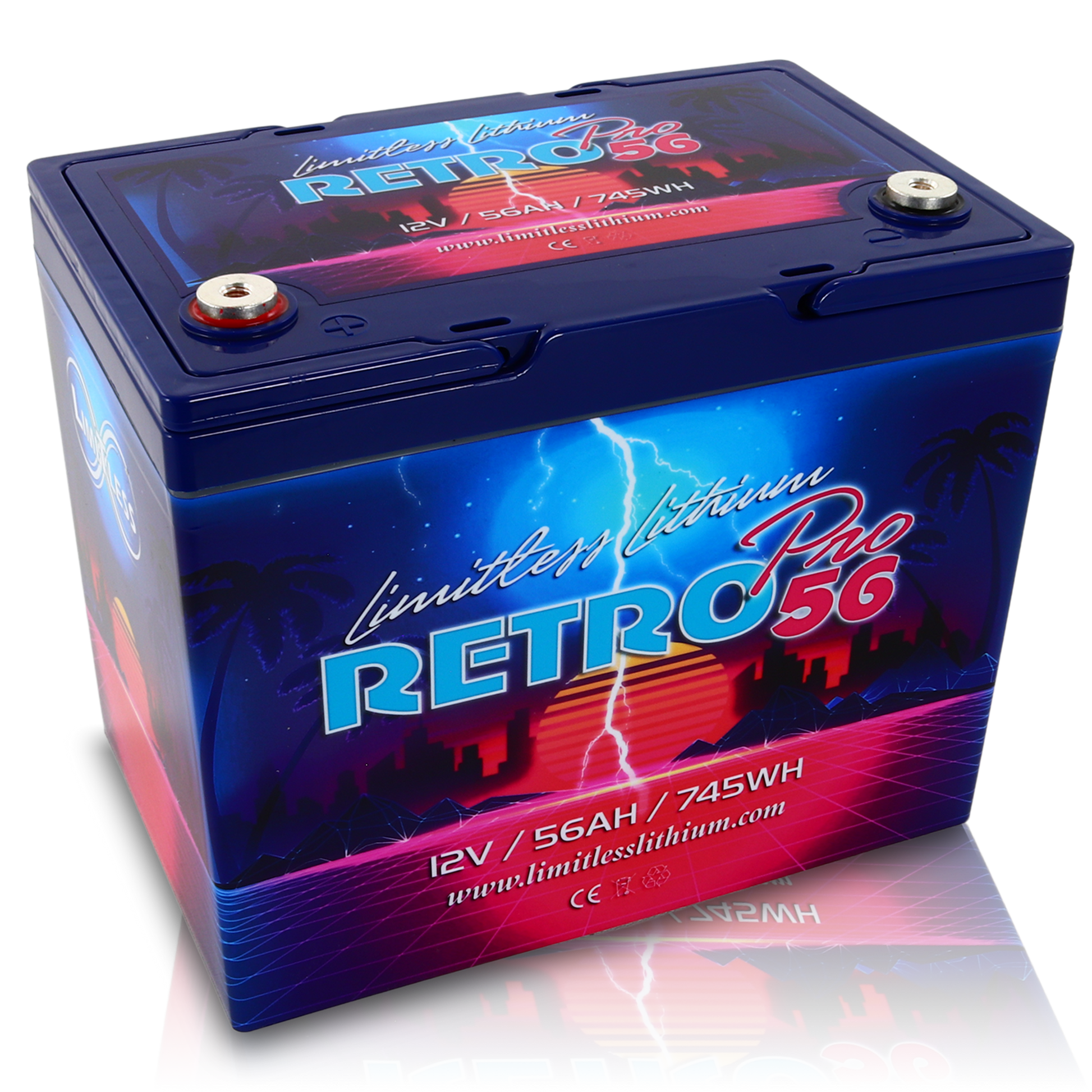 Liitless Lithium Retro Pro 56 Group 24 Lithium Battery