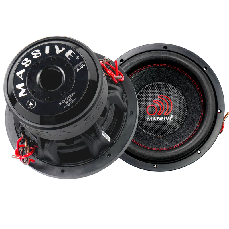 Massive Audio SUMMOXL104 10" Subwoofer