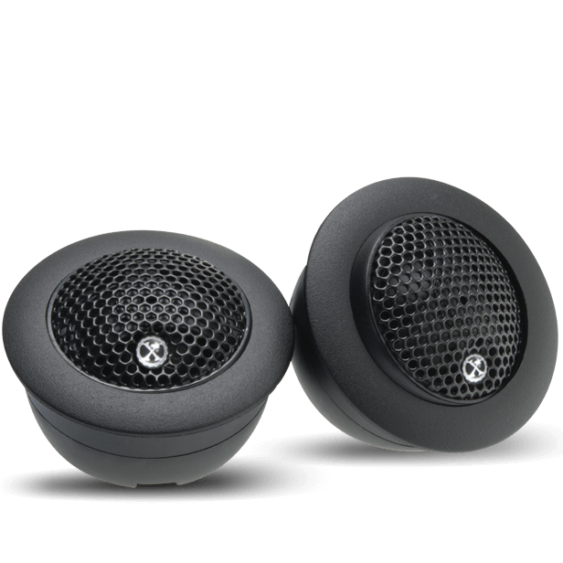 Powerbass 3XL-2S 1.25" Silk Dome Tweeters
