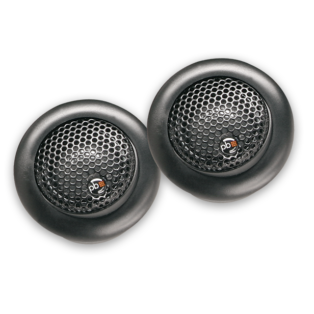 Powerbass S-1S 1" Silk Dome Tweeters