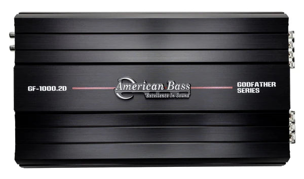 American Bass Godfather 1000.2D 2-Channel Amplifier