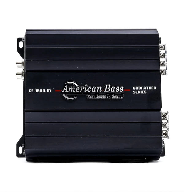 American Bass Godfather 1500.1D 1,500 Watt Monoblock Amplifier