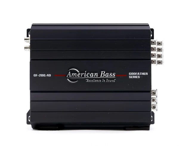 American Bass Godfather 200.4D 4-Channel Amplifier