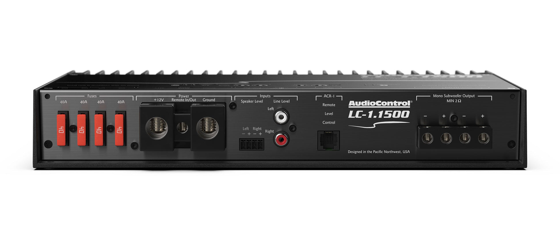 AudioControl LC-1.1500 1,500 Watt Monoblock Amplifier w/ AccuBass®