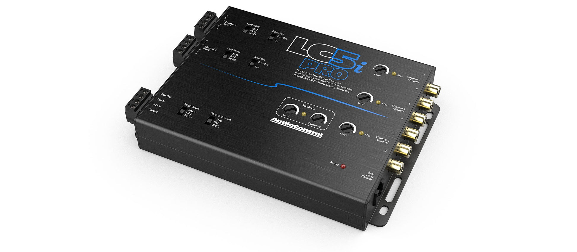 AudioControl LC5i-PRO 5-Channel Line Output Converter w/ AccuBass