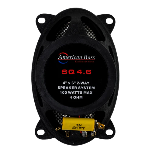 American Bass SQ 4.6 Full Range Speakers (Pair)