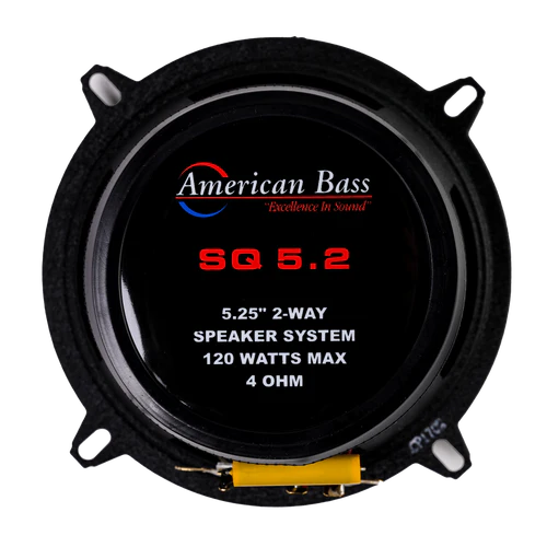 American Bass SQ 5.25 Full Range Speakers (Pair)