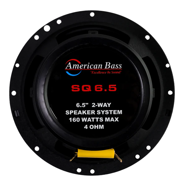 American Bass SQ 6.5 Full Range Speakers (Pair)