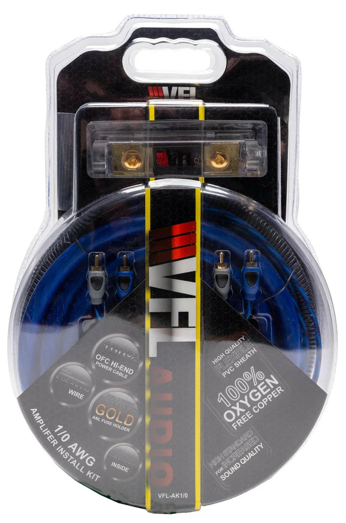 VFL Audio 0 Gauge Amplifier Installation Kit