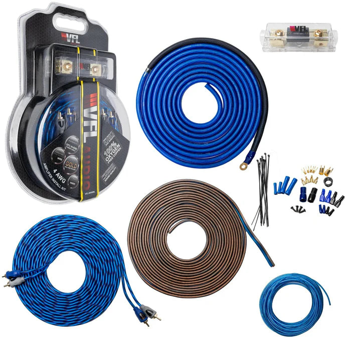 VFL Audio 4 Gauge Amplifier Installation Kit