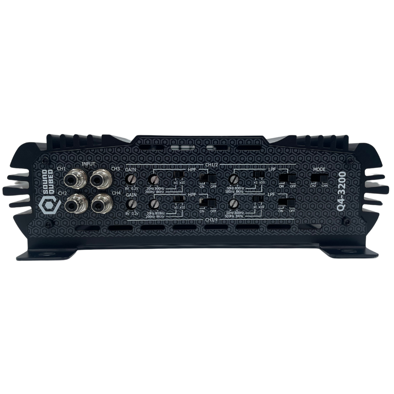 SoundQubed Q4-3200 16v Q Series 4 Channel Amplifier