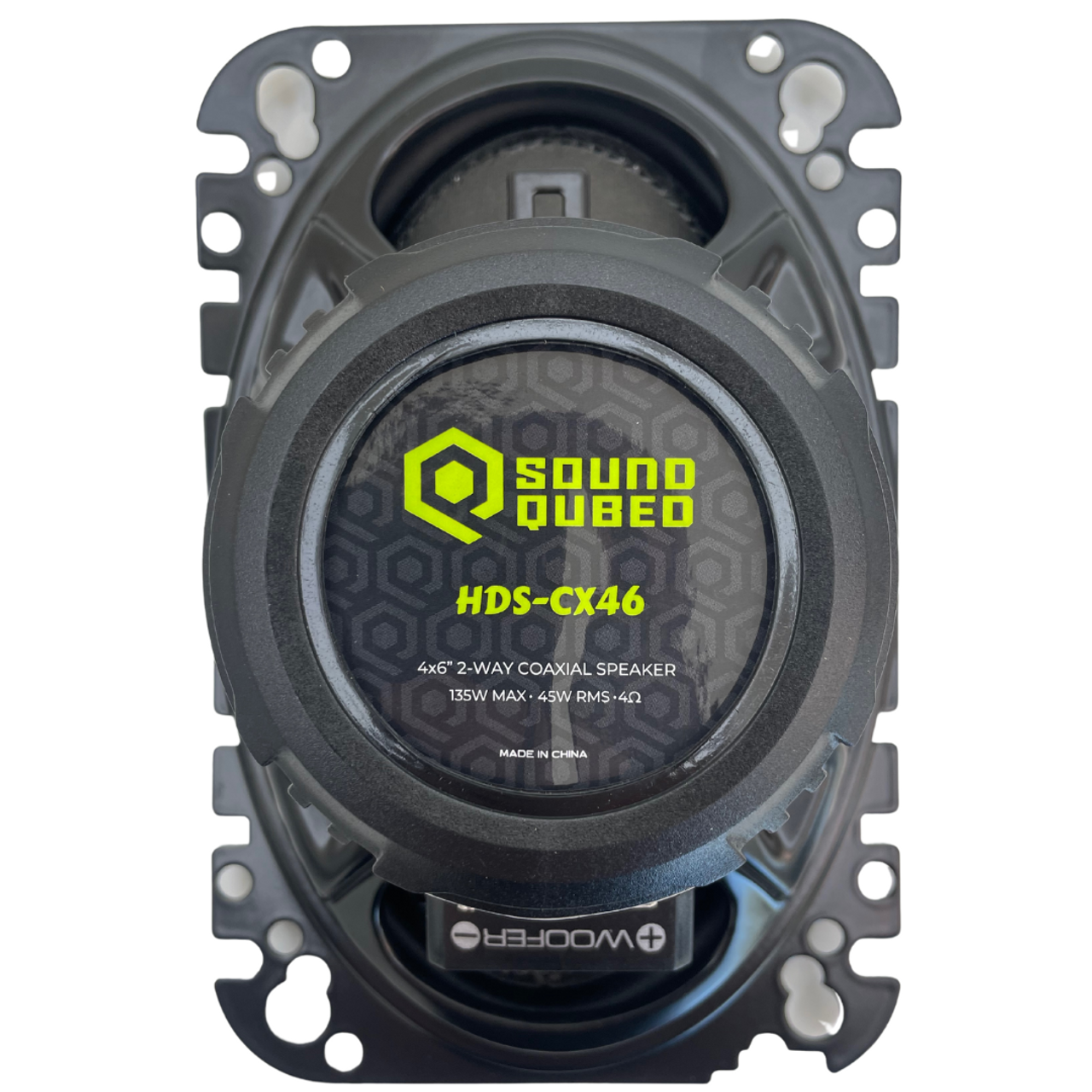 SoundQubed HDS Series 4x6" Coaxial 2-way Speakers (Pair)