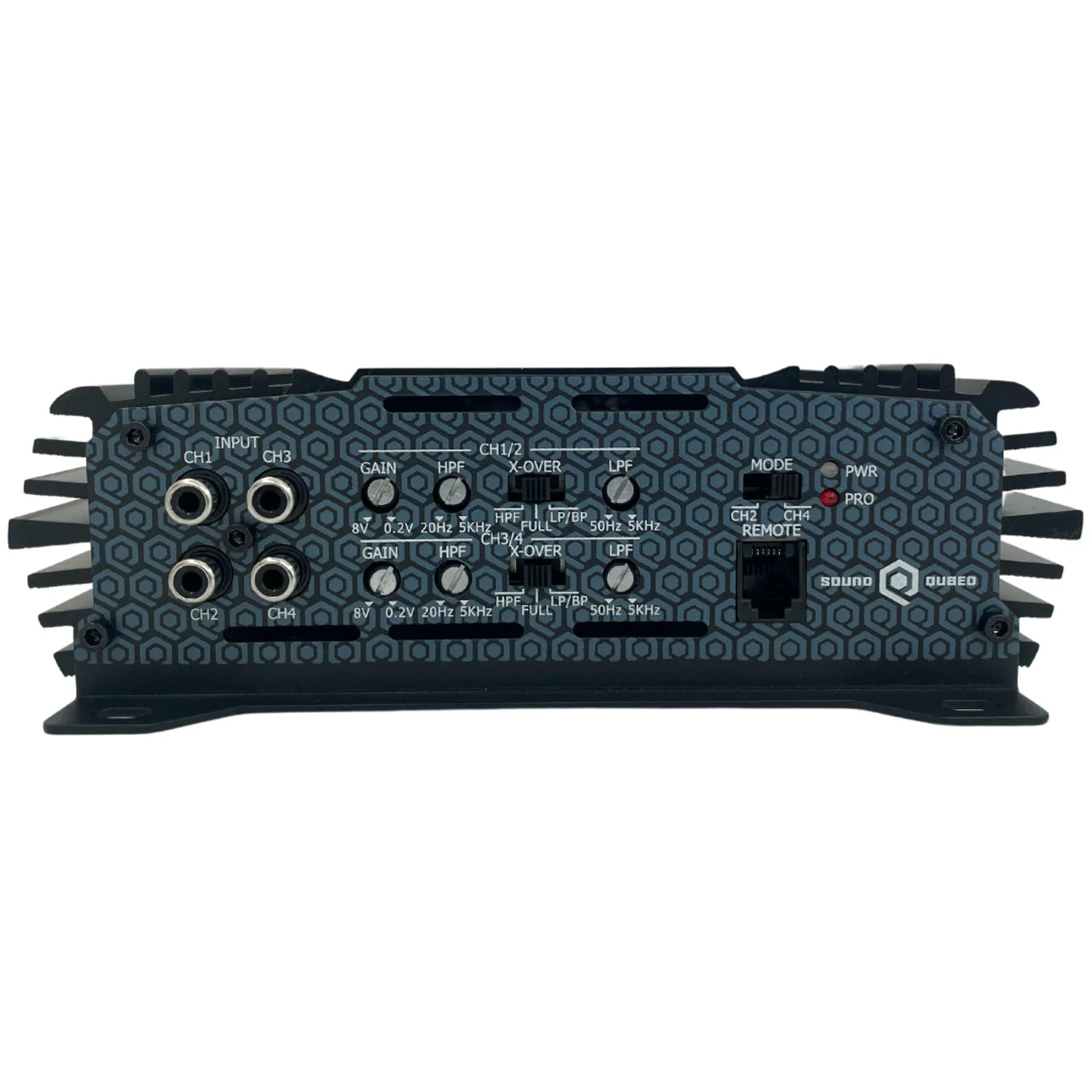 SoundQubed S4-100 S Series 4 Channel Amplifier (175x4)