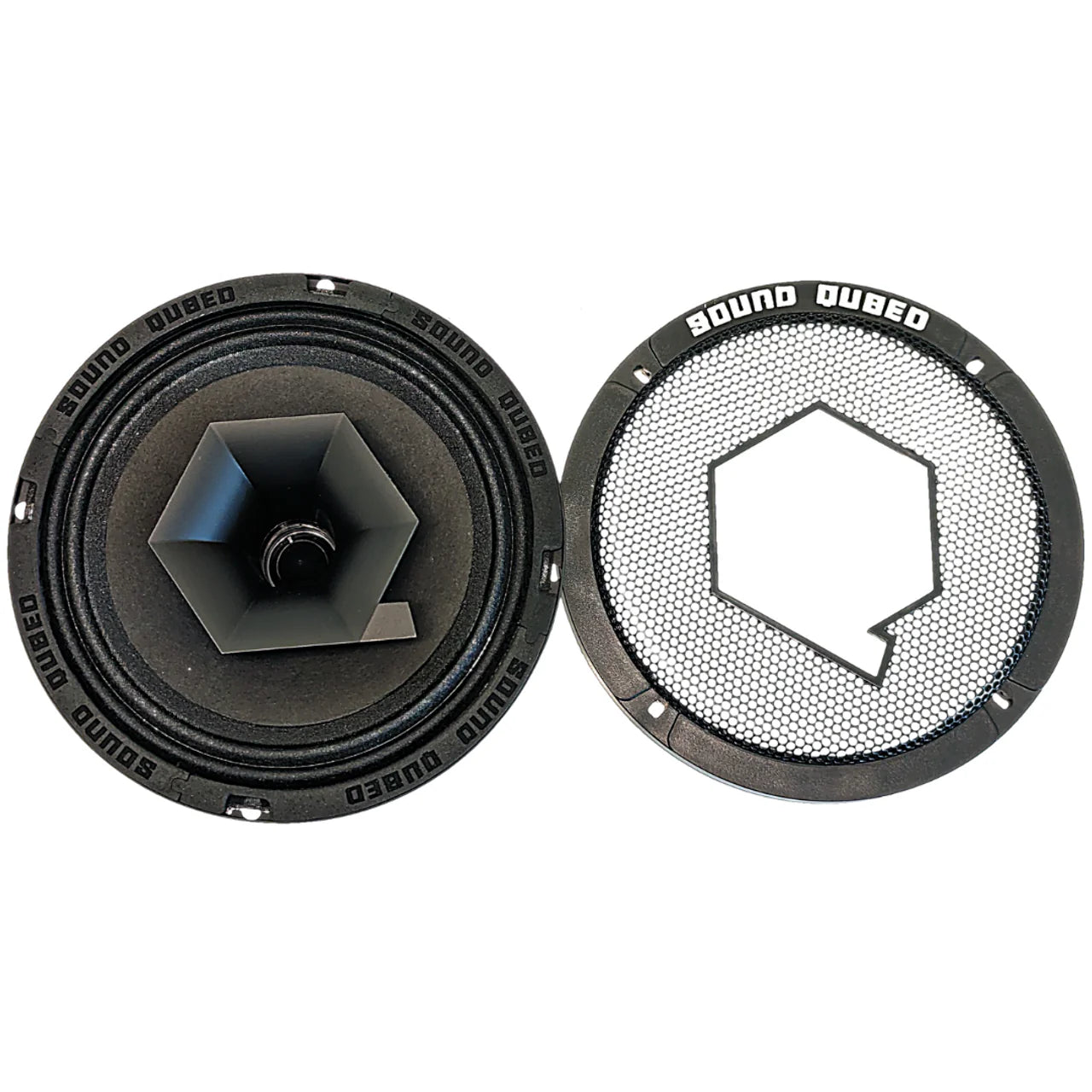 SoundQubed BGS-CX64SL Coaxial Slim Loudspeaker w/ 1" Compression Driver (each)