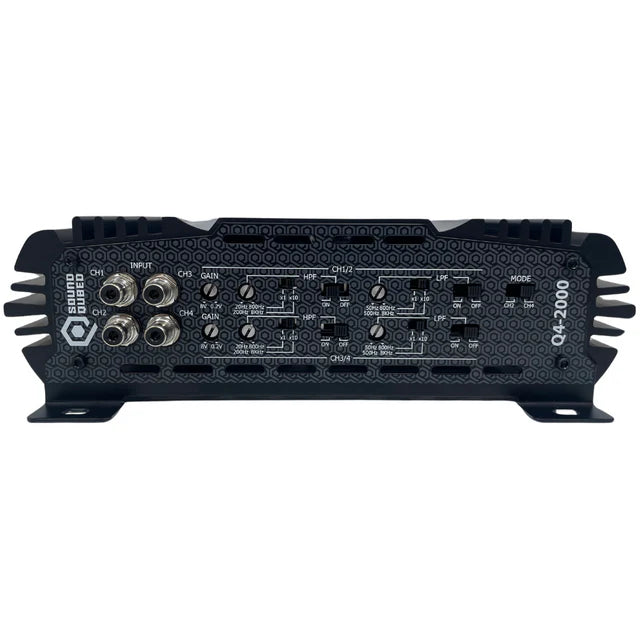 SoundQubed Q4-2000 16v Q Series 4 Channel Amplifier