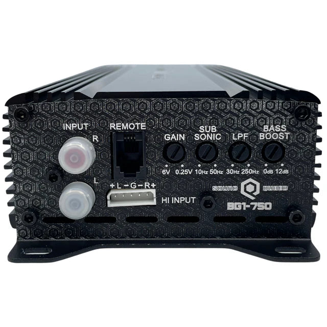 SoundQubed BG1-750 750 Watt Bagger Series Amp (Ultra Compact)