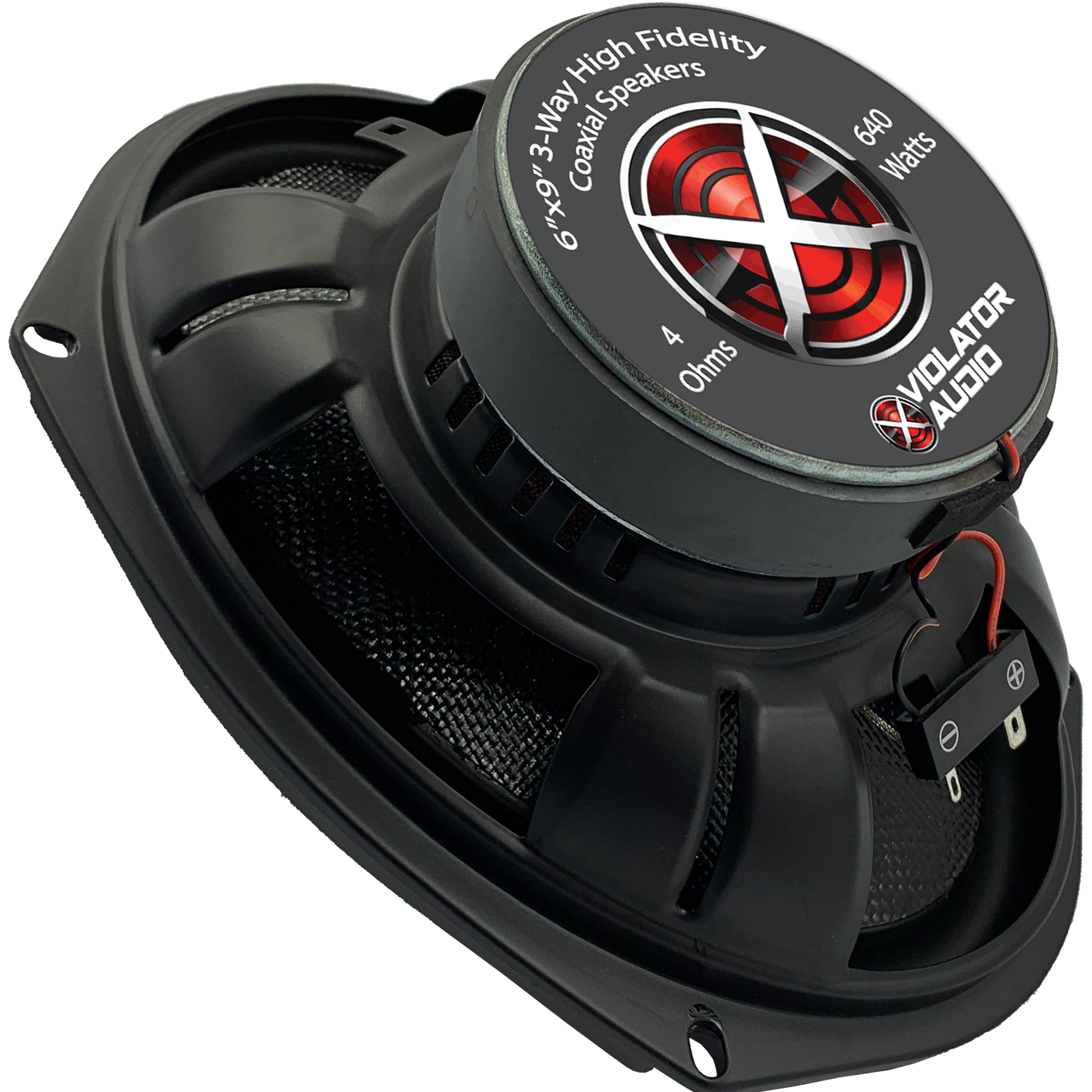 Violator Audio VA-693 6"x9" Coaxial Speakers (pair)