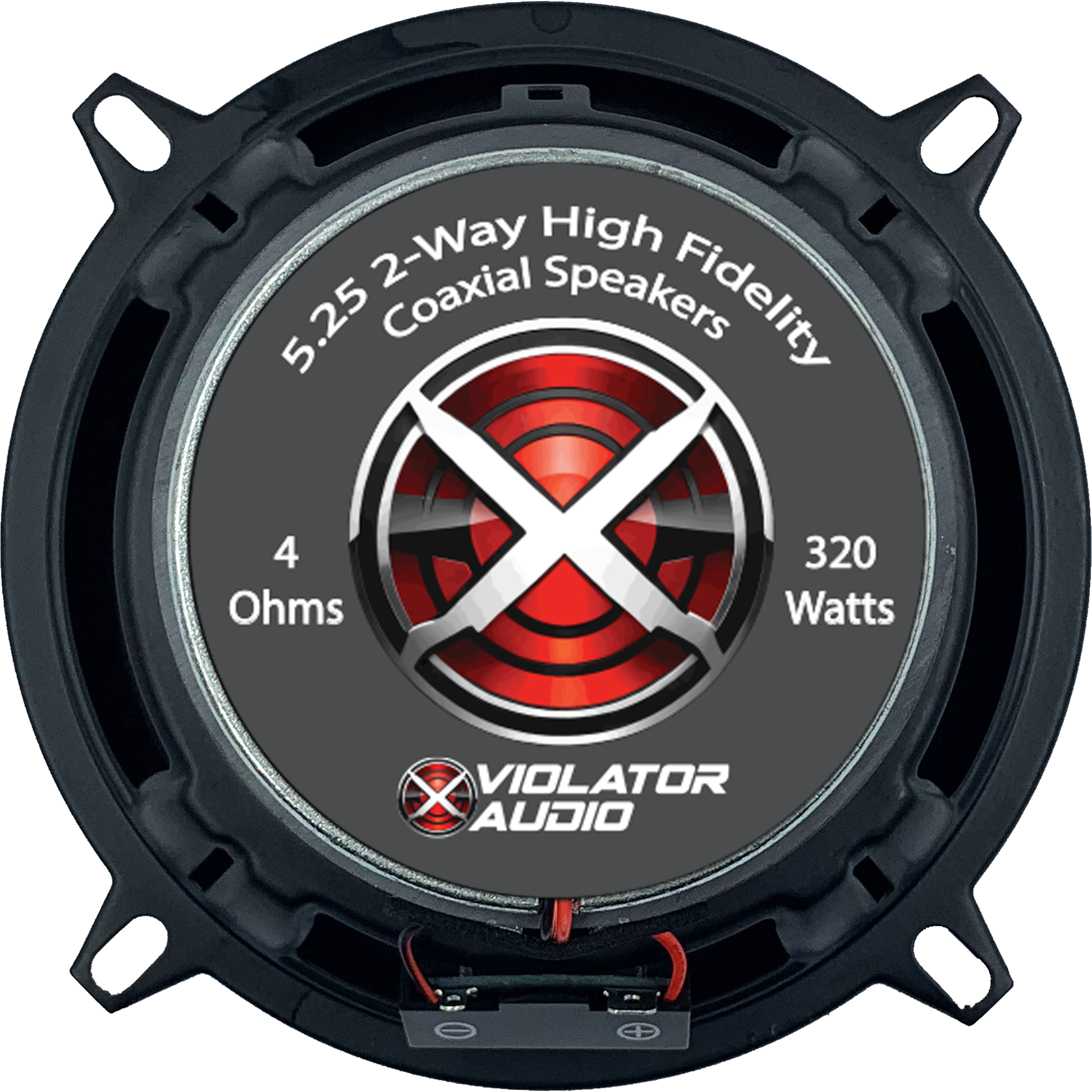 Violator Audio VA-5252 5.25" Coaxial Speakers (pair)