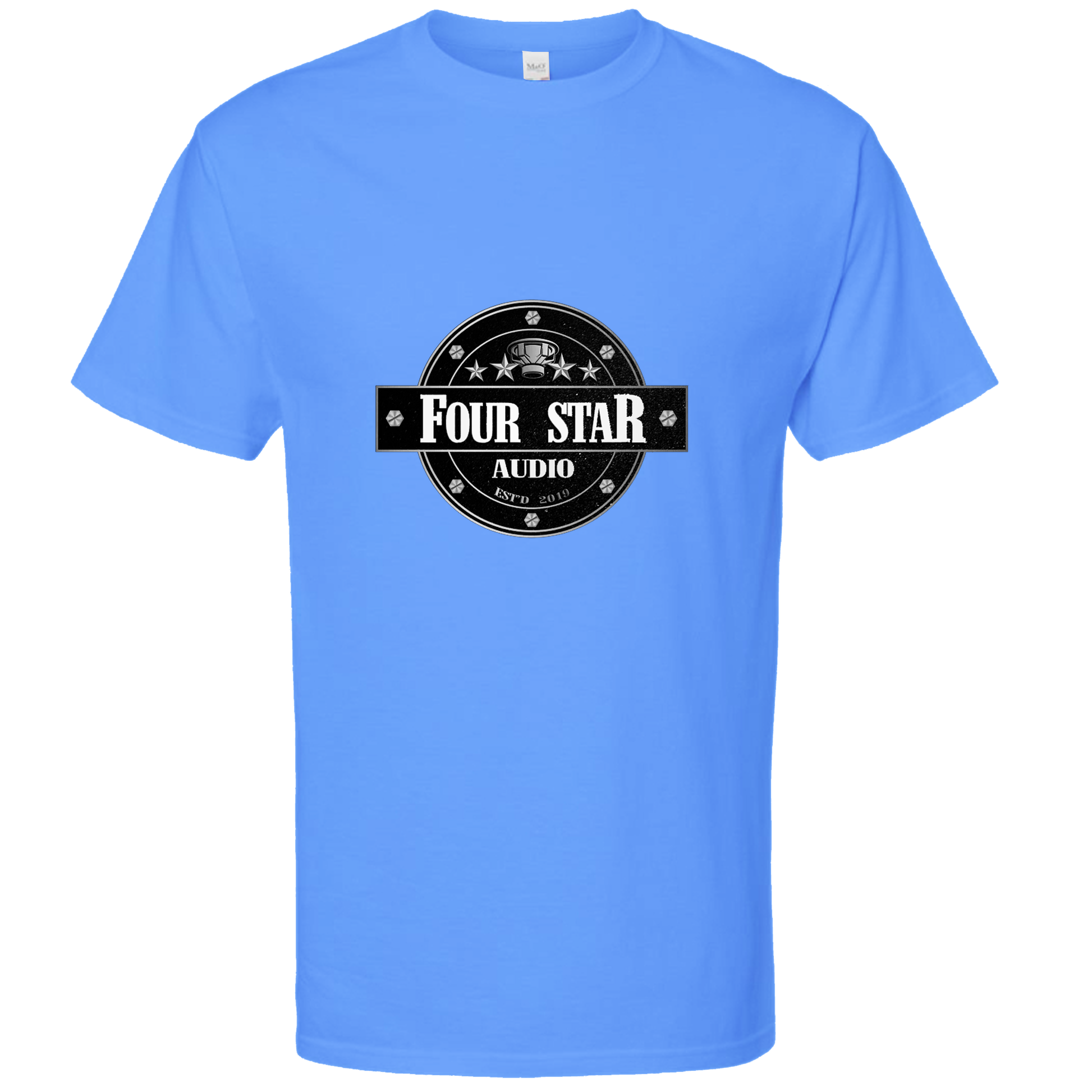 Blue 4 Star Audio Tee Shirt
