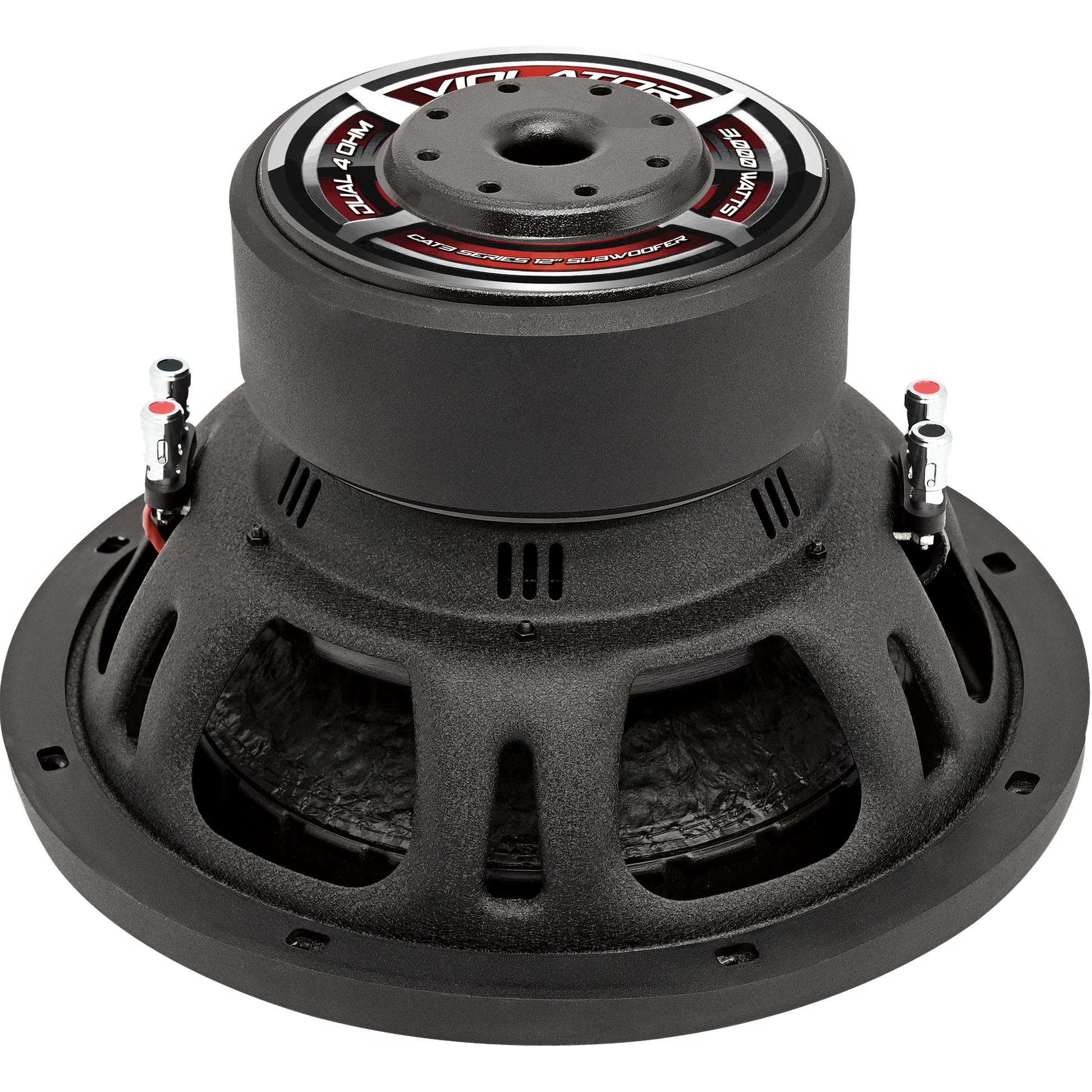 Violator Audio CATegory 3 Series 12" Subwoofer Dual 4 Ohm