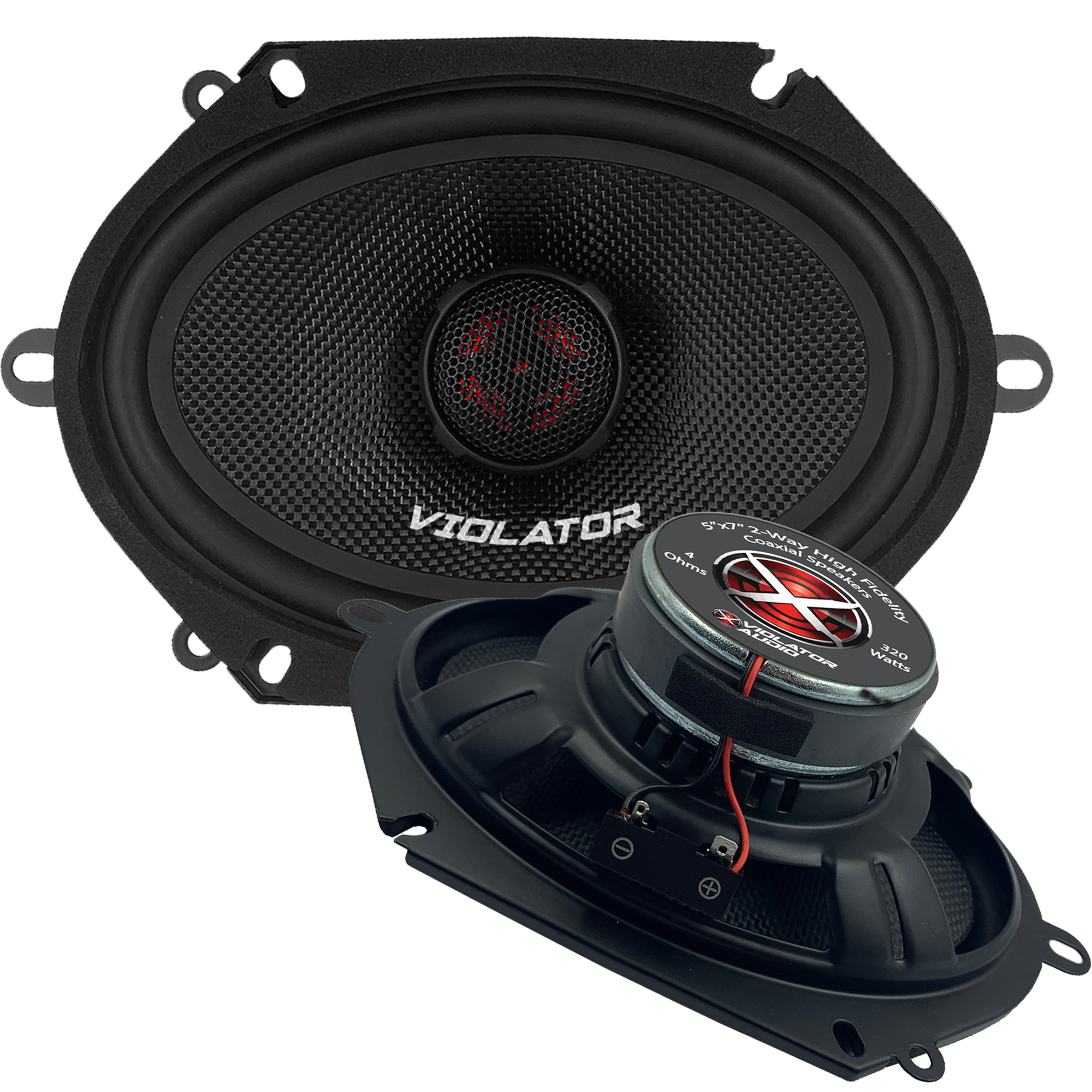 Violator Audio VA-572 5"x7" Coaxial Speakers (pair)