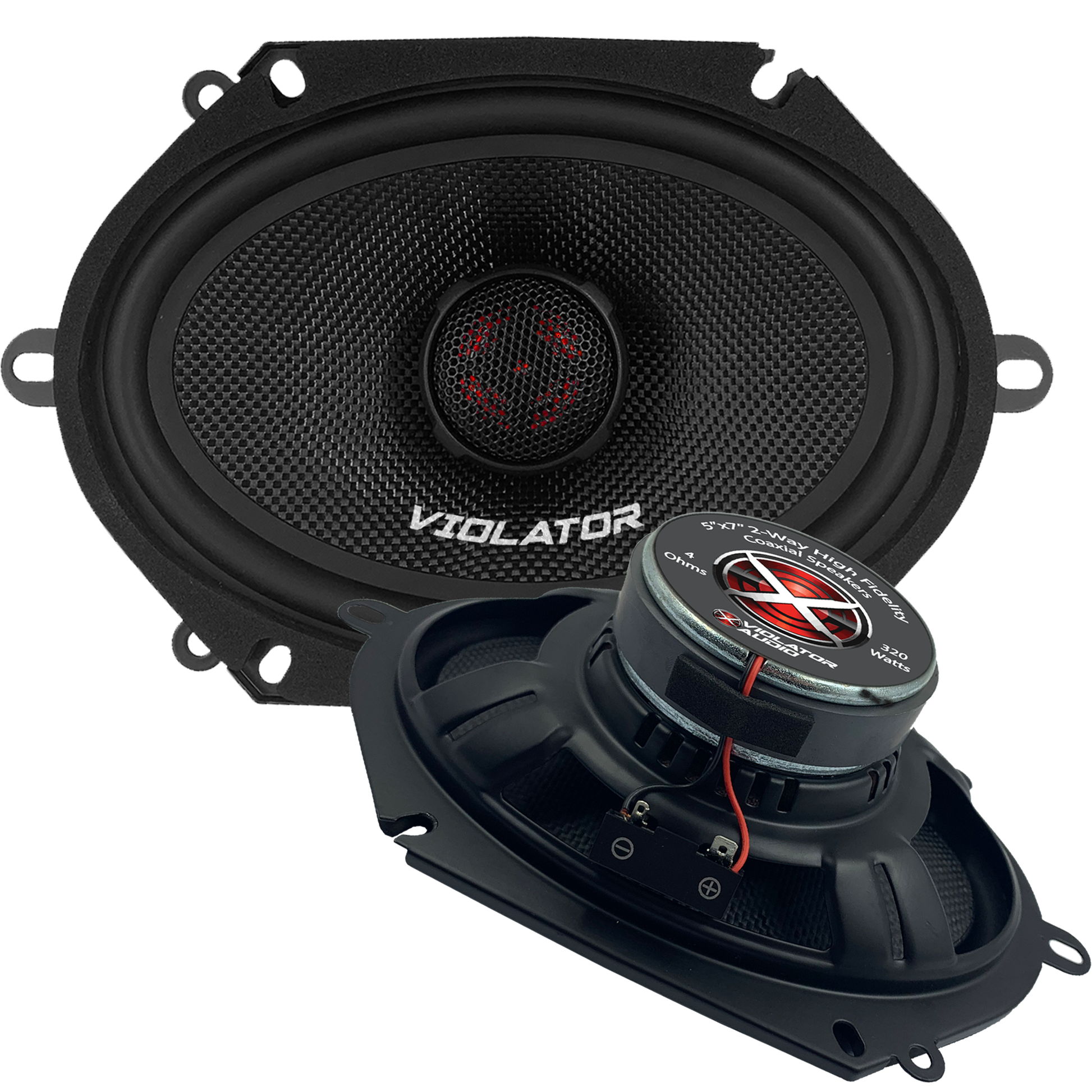 Violator Audio VA-572 5"x7" Coaxial Speakers (pair)