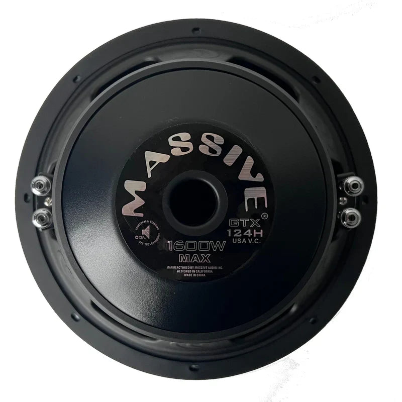 Massive Audio GTX124H 12" Subwoofer