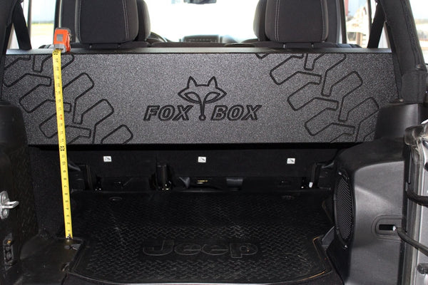 Jeep Wrangler Unlimited JK 4 Door Dual 10" Downfiring Vented Enclosure