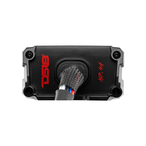 DS18 MP4TP.4A 4" Wakeboard Tower Speakers 600 Watts Black With Amplifier And Bluetooth Remote Control BTRC-R