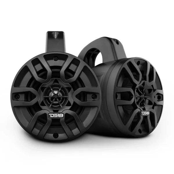 DS18 MP4TP/BK HYDRO 4" Wakeboard Tower Speakers 300 Watts Black