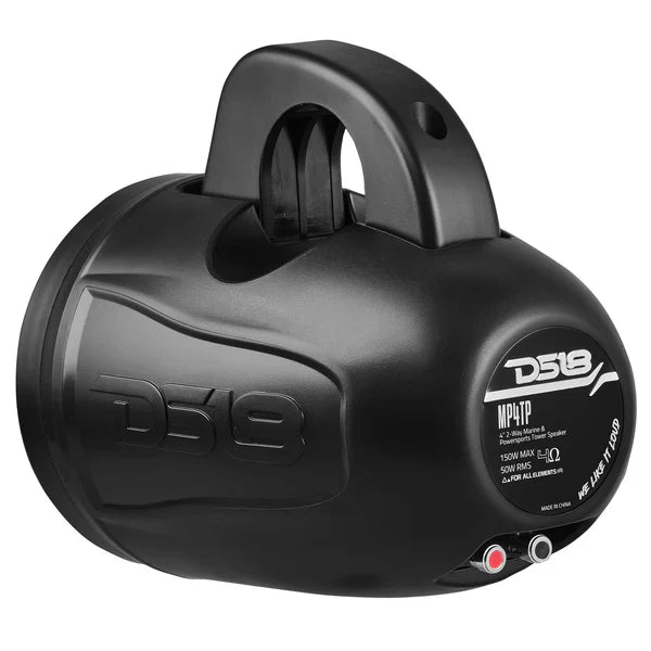 DS18 MP4TP/BK HYDRO 4" Wakeboard Tower Speakers 300 Watts Black