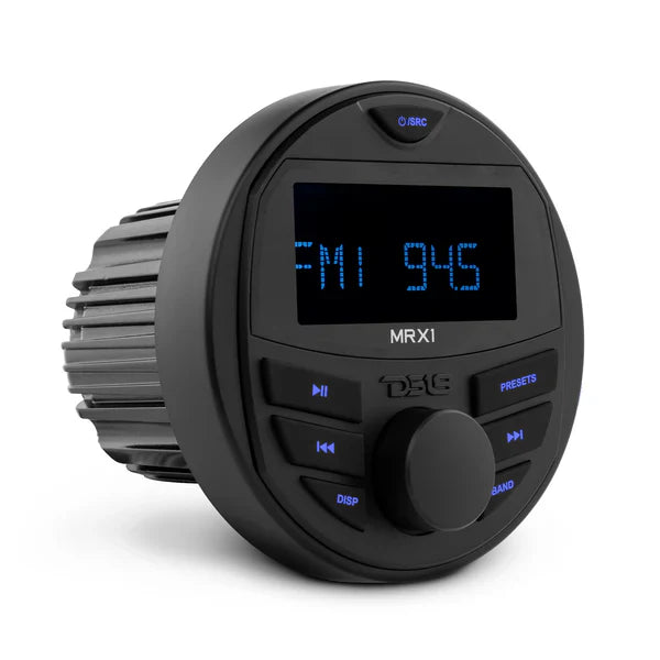 DS18 MRX1 Marine Headunit LCD screen , 1 Zones, 4 volts Output, BT, RDS 4X40 Watts