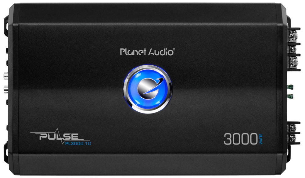 Planet Audio Pulse PL3000.1D 3,000 Watt Monoblock Amplifier