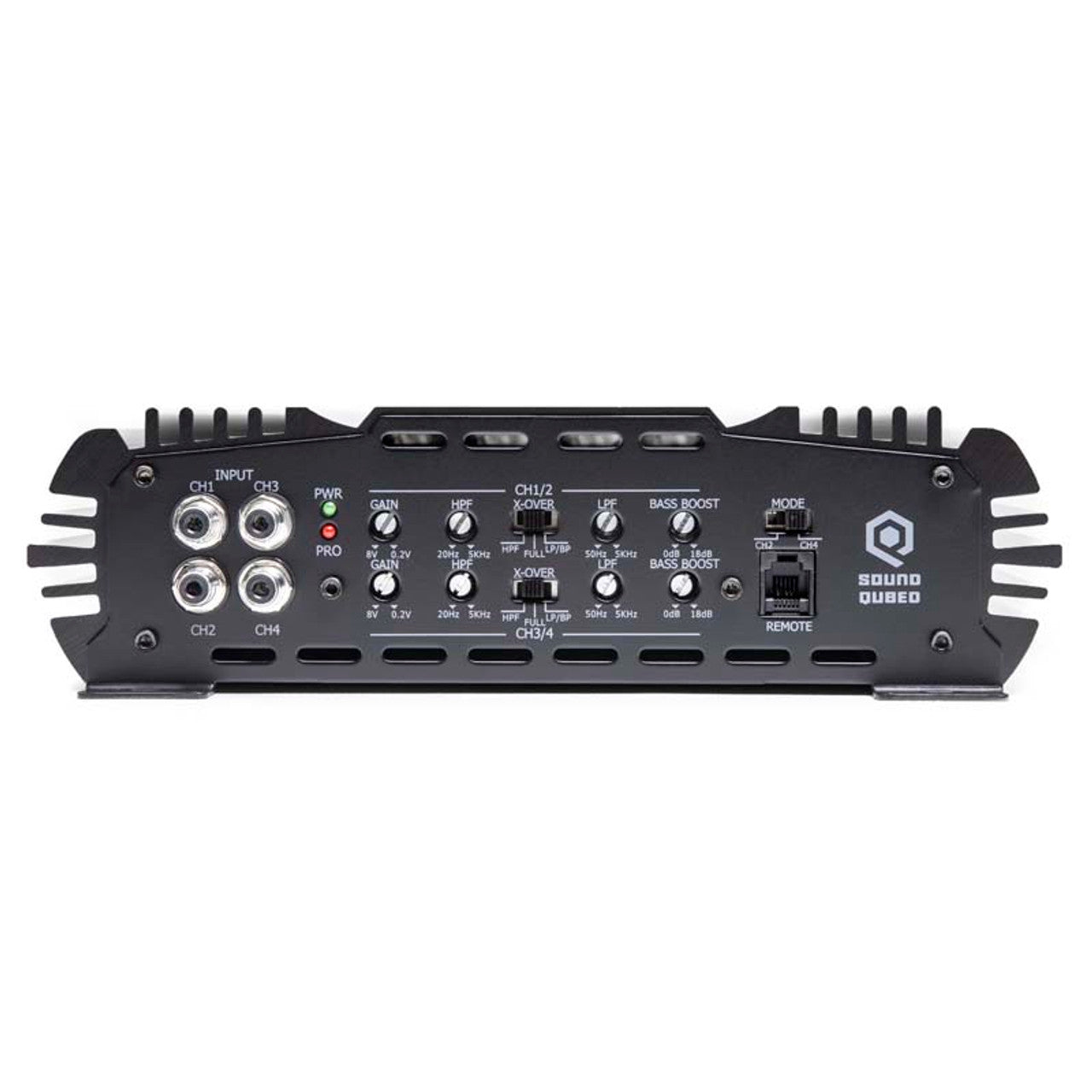 SoundQubed Q4-150ABv2 16.0v Q Series 4 Channel Amplifier