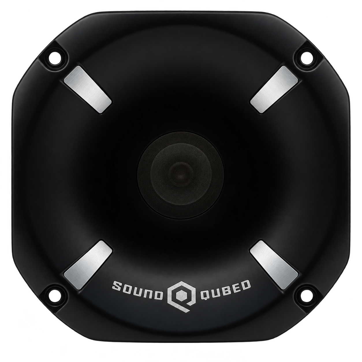 SoundQubed SoundQubed SQ-HDX-2HDT-8 6" Aluminum Horn + 2" Titanium Driver (each) - Car Audio