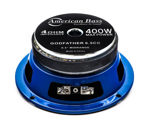 American Bass Godfather 6.5 Carbon Cone (Pair)